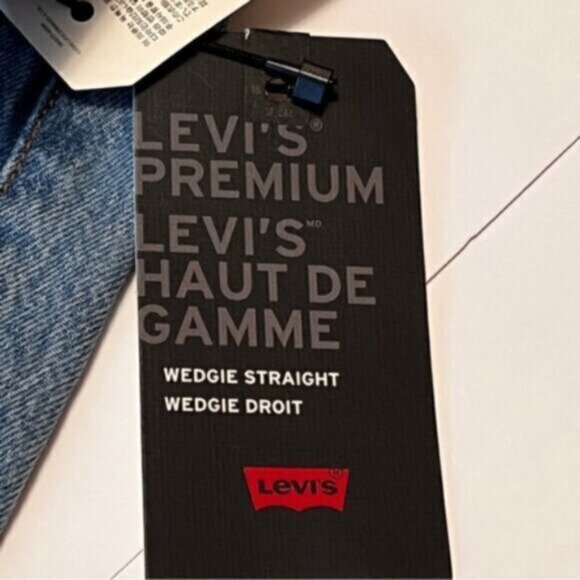Levi’s  * NEW  Premium Wedgie Straight 26" jeans denim High Rise - Picture 12 of 16